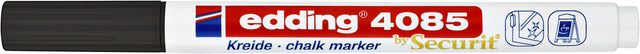 Edding - Chalk marker 4085 by round 1-2mm black | 10 pieces