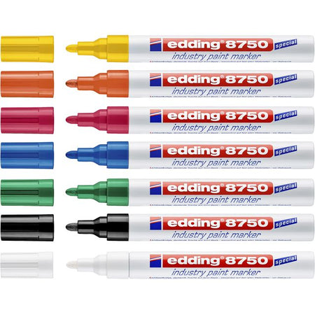 Edding -  Paintmarker  8750 industrie 2-4mm wit