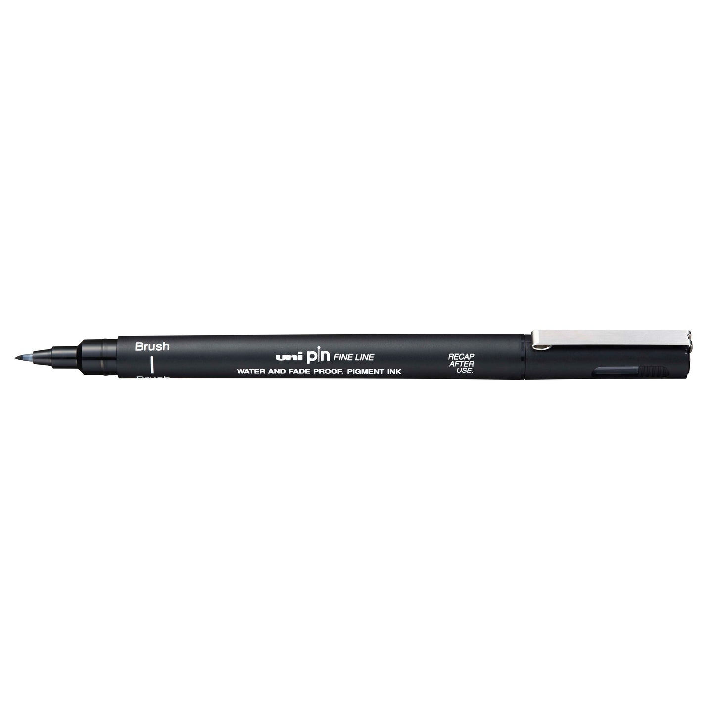 Uni-ball - Fineliner Pincel fino negro | 12 piezas