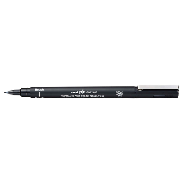 Uni-Ball - Fineliner Nadelpinsel fein schwarz | 12 Stück