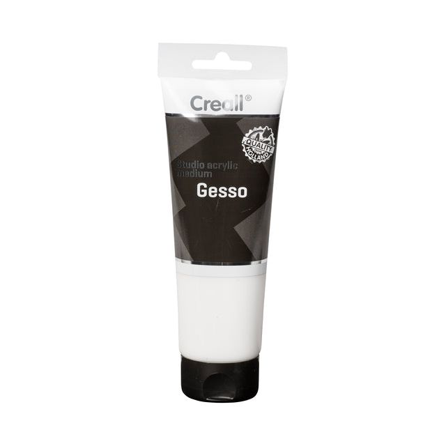 Creall - Gesso Medium Creall Studio Acryl 250ml | Röhrchen A 250 Milliliter