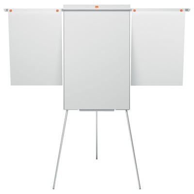 Nobo - Flipover impression pro steel con supporto treppiede e bracci estensibili | 7 pezzi