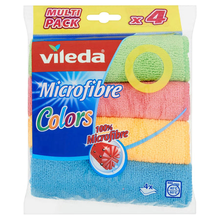 Vileda - Mikrofasertücher 4er-Pack | 10 Stück