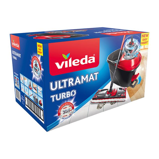 Vileda - Mops Set Ultramat Turbo | Box ein 1 Stück