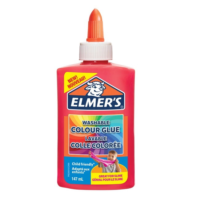 Elmer's - Kinderkleber Elmers 147 ml undurchsichtiges Pink | Flaschen Sie einen 147 Milliliter ab