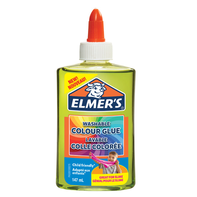 Elmer's - Kinderkleber Elmers 147 ml transparentes Grün | Flaschen Sie einen 147 Milliliter ab