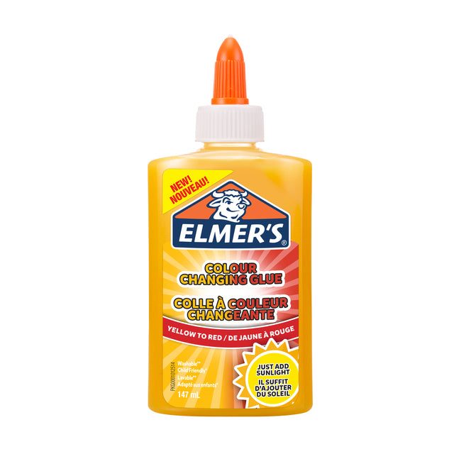 Elmer's - Kinderkleber Elmers 147 ml Farbgelb | Flaschen Sie einen 147 Milliliter ab