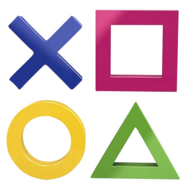 Dahle -  Mega Magnet Mini 45x45mm 4 stuks