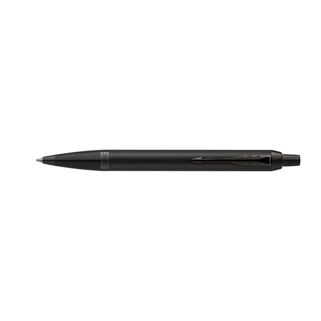 Parker -  Balpen  im achromatic gb m mat zwart