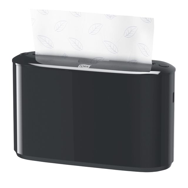 Tork -  Handdoekdispenser h2 elevation counter zwart