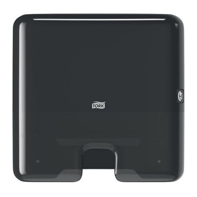 Tork -  Handdoekdispenser h2 elevation klein zwart | 150 stuks