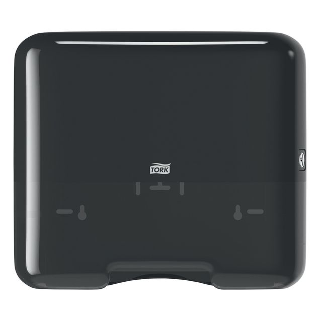 Tork - Distributeur de serviettes H3 Elevation petit noir 553108 | 108 pièces