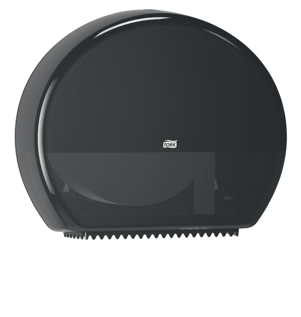 Tork -  Toiletpapierdispenser T1 Elevation jumbo zwart 554008