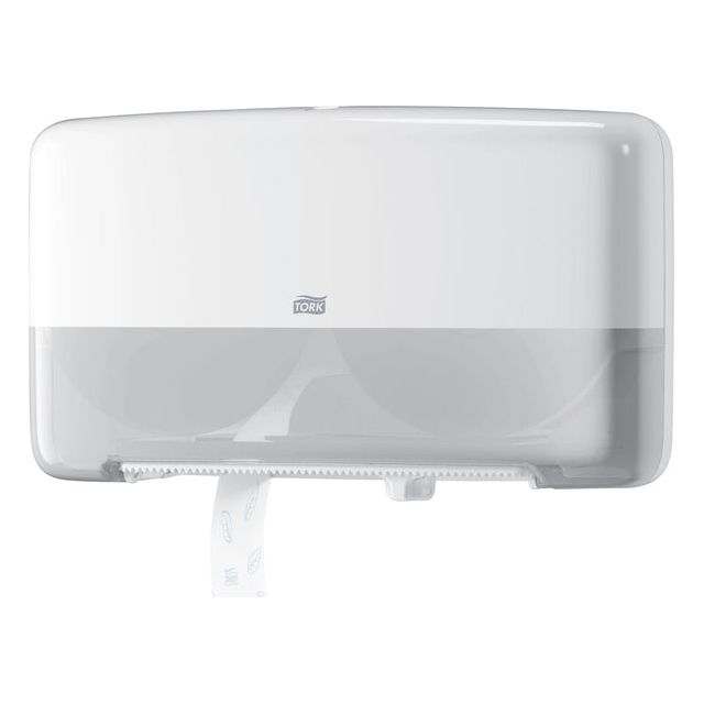 Tork - Toilet Papier Dispenser Twin Mini T2 White 555500 | 1 pièce