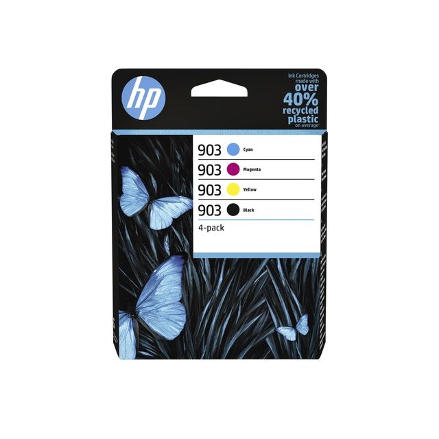 HP -  Inktcartridge  6zc73ae 903 zwart + 3 kleuren