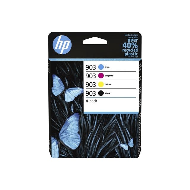 HP - Inkcartridge HP 6ZC73AE 903 Schwarz + 3 Farben | 1 Stück