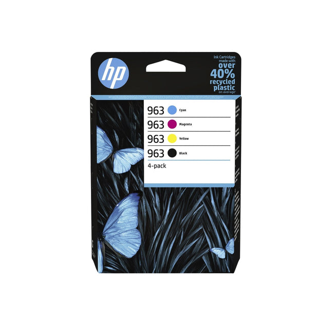 HP -  963 4-pack originele inktcartridges zwart/cyaan/magenta/geel