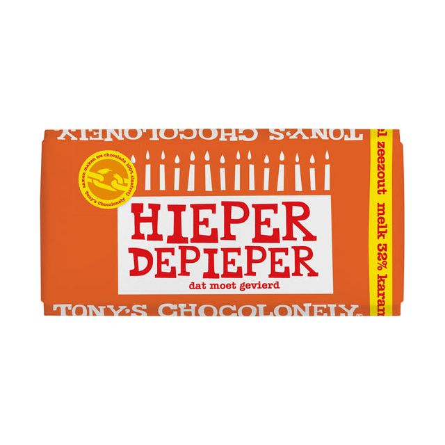 Tony's Chocolonely - Chocolate Tony Chocolonely Hieper de Pieper Bar | 1 pièce