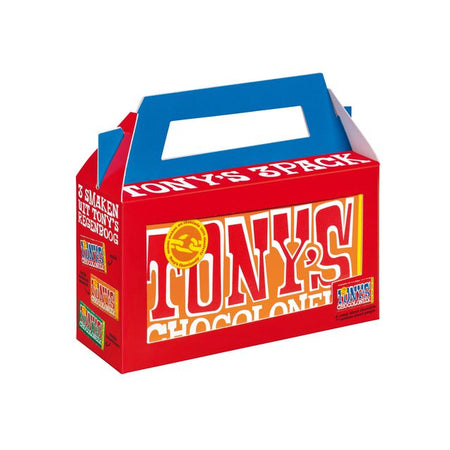 Tony's Chocolonely -  Chocolade tony chocolonely rainbowpck 3 repen | 8 stuks