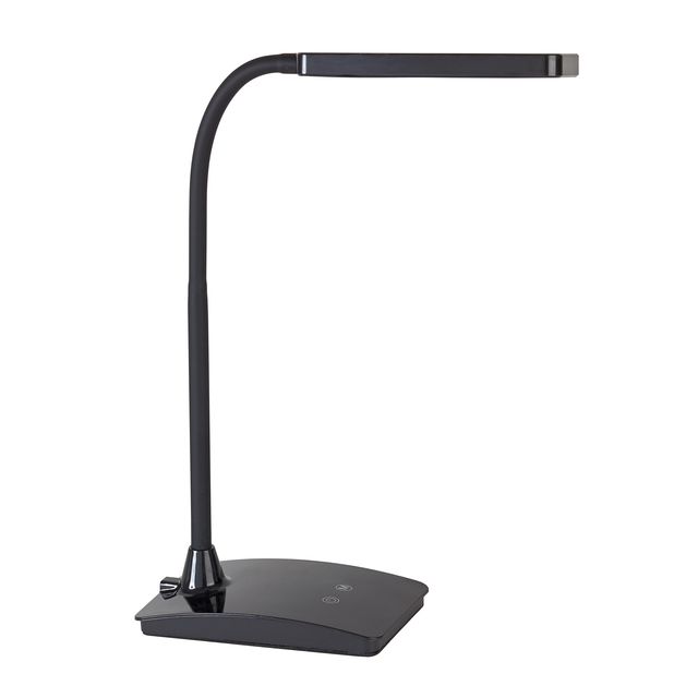 Maul - Lampe de bureau Pearly LED base dimmable couleur vario noir