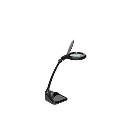 MAUL - Lupenleuchte Iris LED dimmbar schwarz | 4 Stück