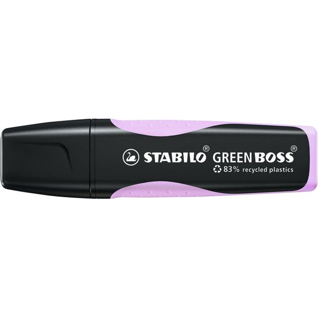 Stabilo - Marqueur de marquage Green Boss 6070/155 Lila | Boîte extérieure une pièce de 10