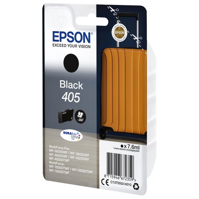 EPSON - Tintenpatrone Epson 405 T05G14 Black | 1 Stück