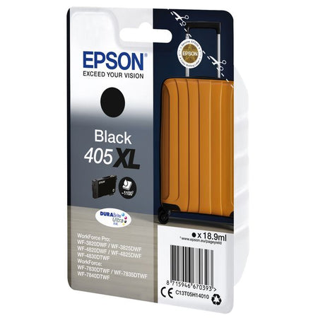 Epson -  Singlepack Black 405XL DURABrite Ultra Ink