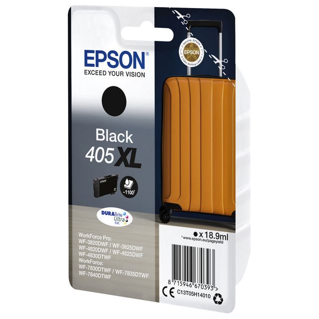 Epson - Inkcartridge Epson 405XL T05H14 Black | 1 Stück