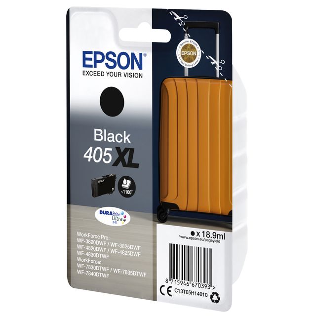 Epson - Cartouche d'encre 405XL T05H14 noire