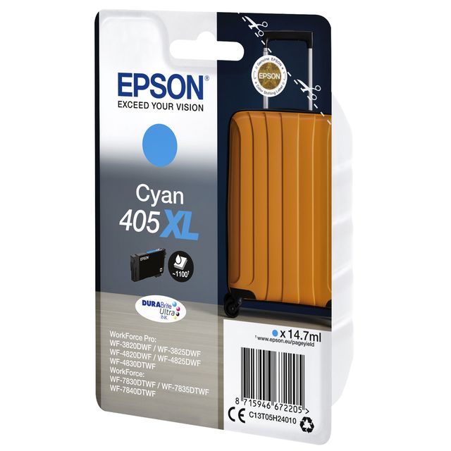Epson - Ink cartridge 405XL T05H24 blue