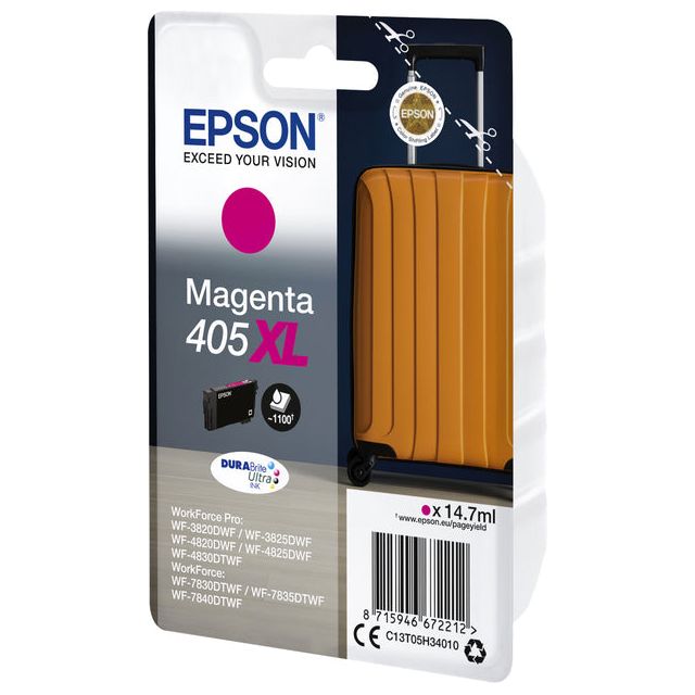 Epson - Inkcartridge Epson 405xl T05H34 Red | 1 Stück