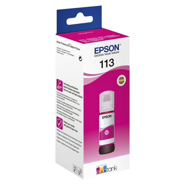 Epson - Navulinkt epson 113 ecotank rood