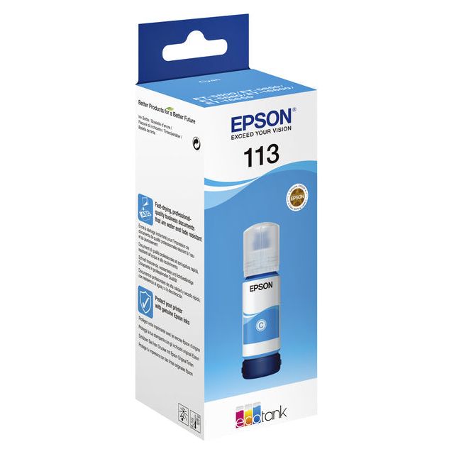 Epson - Navulinkt Epson 113 Ecotank Blue