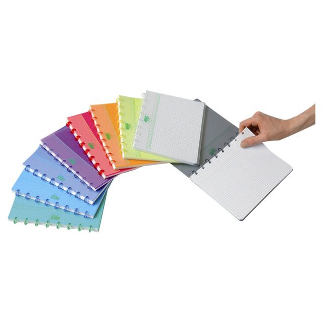 Adoc - Schrift A5 21x16,5cm ruit 144blz 90gr PP assorti | 10 stuks