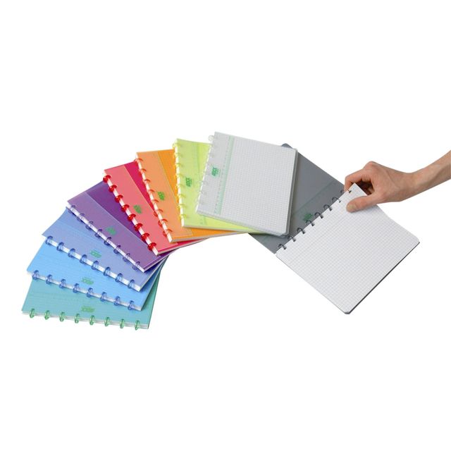 Adoc -  Schrift A5 ruit 4x8mm 144blz 90gr assorti