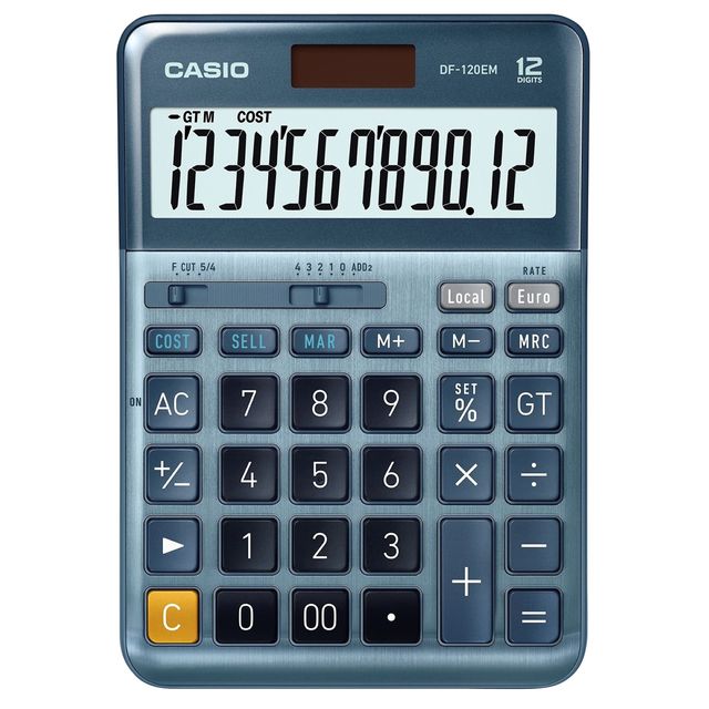 Casio -  Rekenmachine  df-120em