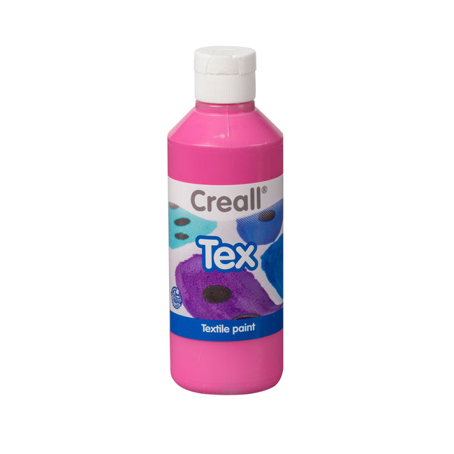 Creall -  Textielverf  tex cyclaam 250ml | 6 stuks