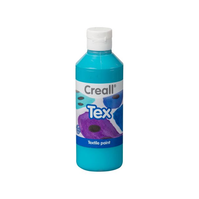 Creall - Textielverf creall tex turquoise 250ml | 6 stuks