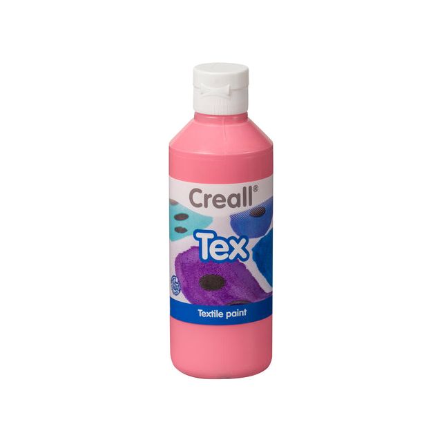 Creall - Textielverf creall tex roze 250ml | 6 stuks