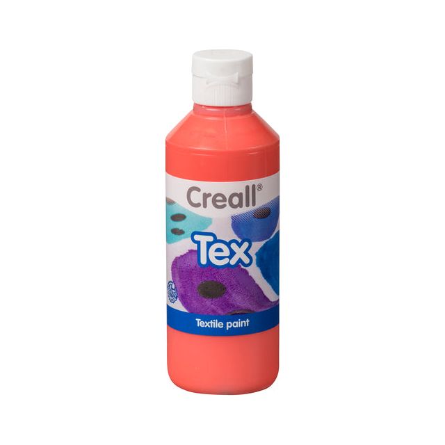 CREALL - Textilfarbe Creall Tex Orange 250ml | Flaschen Sie einen 250 Milliliter ab