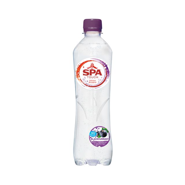 Spa Touch - WaterTouch espumoso grosella negra botella PET 500ml | 6 piezas