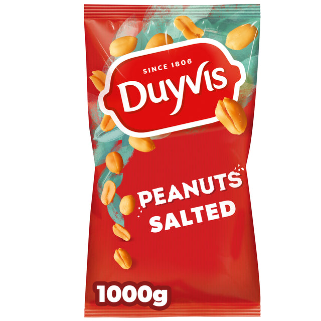 Duyvis - Pinda gezouten 1000gr | 12 stuks