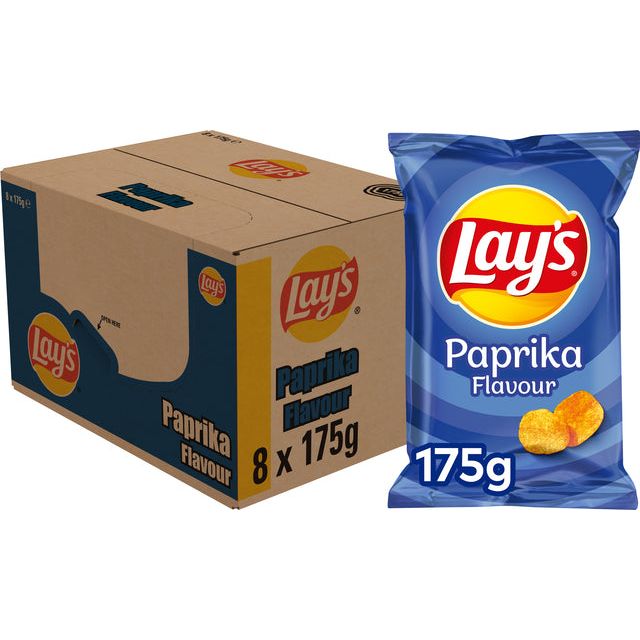 Lay's - Chips Lay's Pepper 175 grammes | 8 pièces