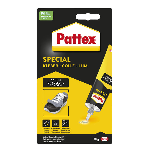 Pattex - Kleber Pattex Spezialer Schuhkleber 30gr | Blasen Sie ein 1 Stück | 6 Stück