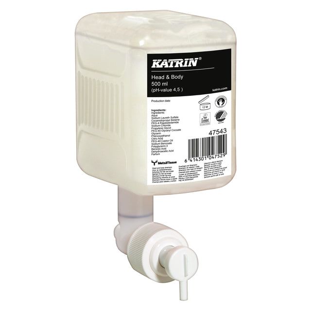 Katrin - Handseife Katrin Kopf und Körper 500ml 47543 | 12 Stücke