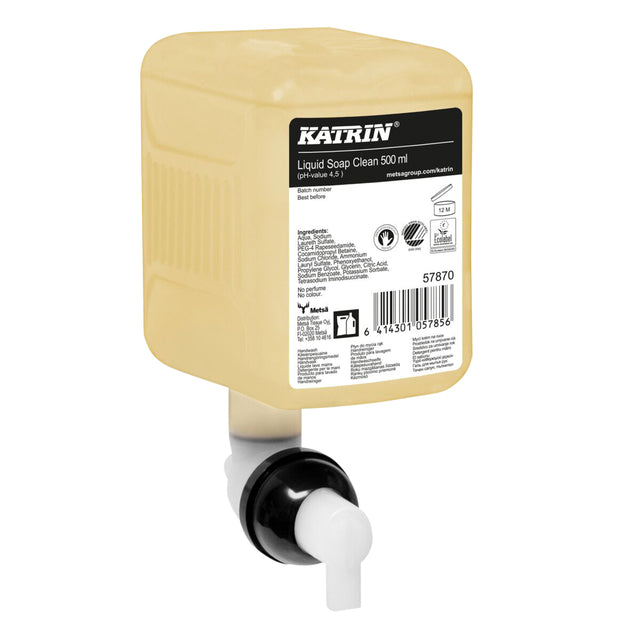 Katrin - Handzeep 57870 Pure Neutral 500ml | 12 stuks