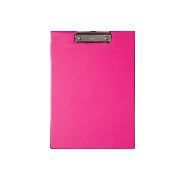 MAUL - Porte-bloc A4 debout PVC rose fluo