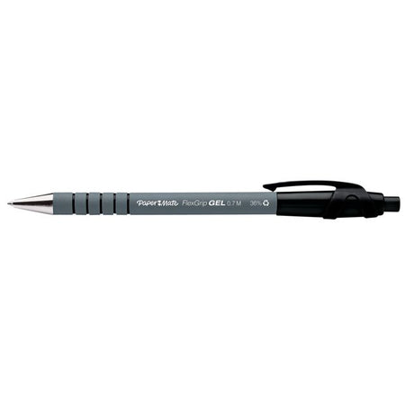 Paper Mate -  Gelschrijver papermate flexgrip m zwart