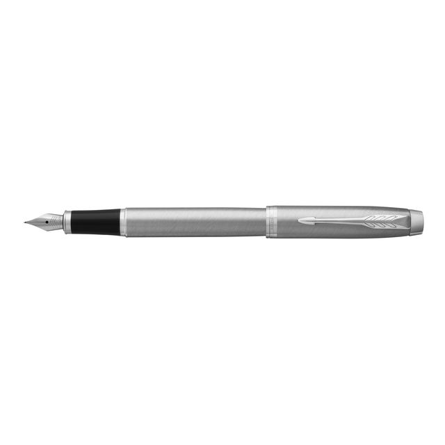 Parker - Fountain pen IM stainless steel CT fine